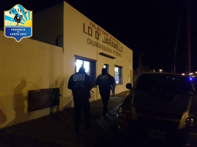 OPERATIVO DE SEGURIDAD FESTEJOS DEL ANIVERSARIO DE LA LOCALIDAD DE PUERTO SAN JULIAN.